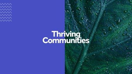 Thriving Communities 