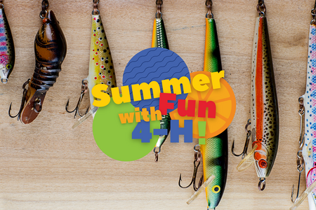 7 different fishing lures