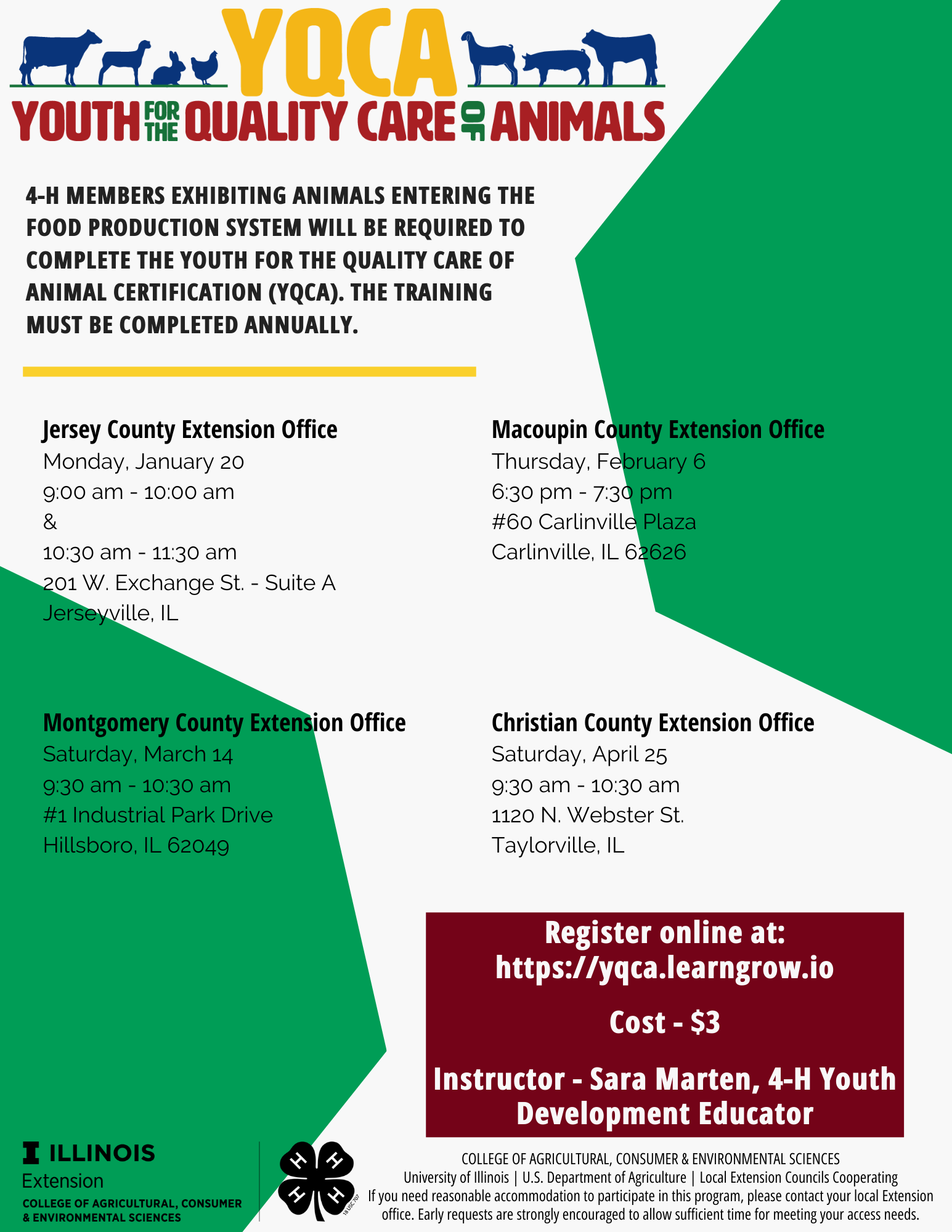 YQCA Training