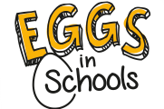 eggs in school logo