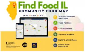 Community Map Showing food assistance locations