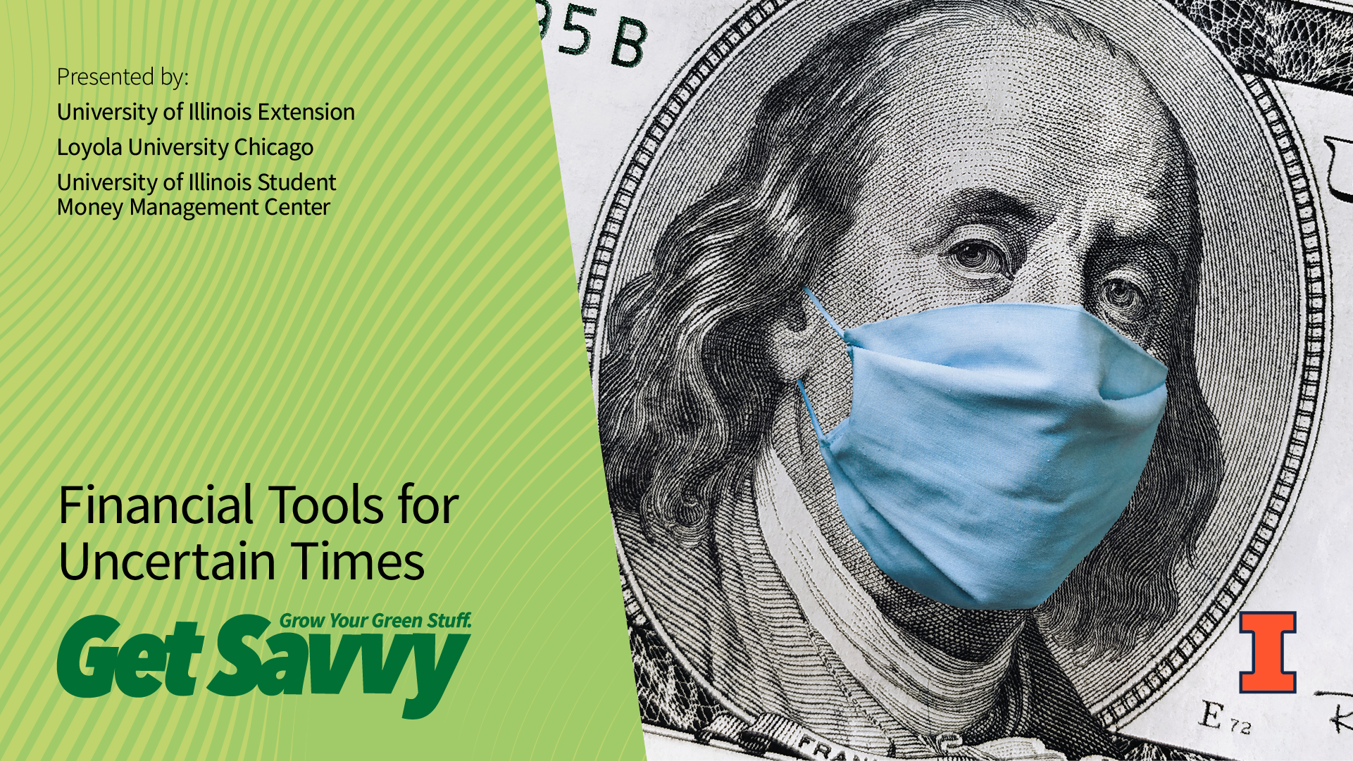 Get Savvy webinar Financial Tools for Uncertain Times