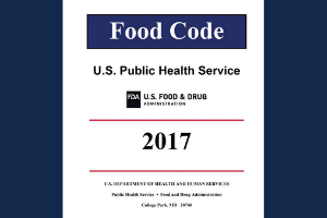 Image of front of FDA Food Code 