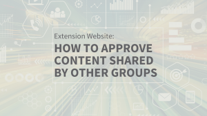 How to Approve Shared Content