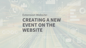 How to Create Website Events