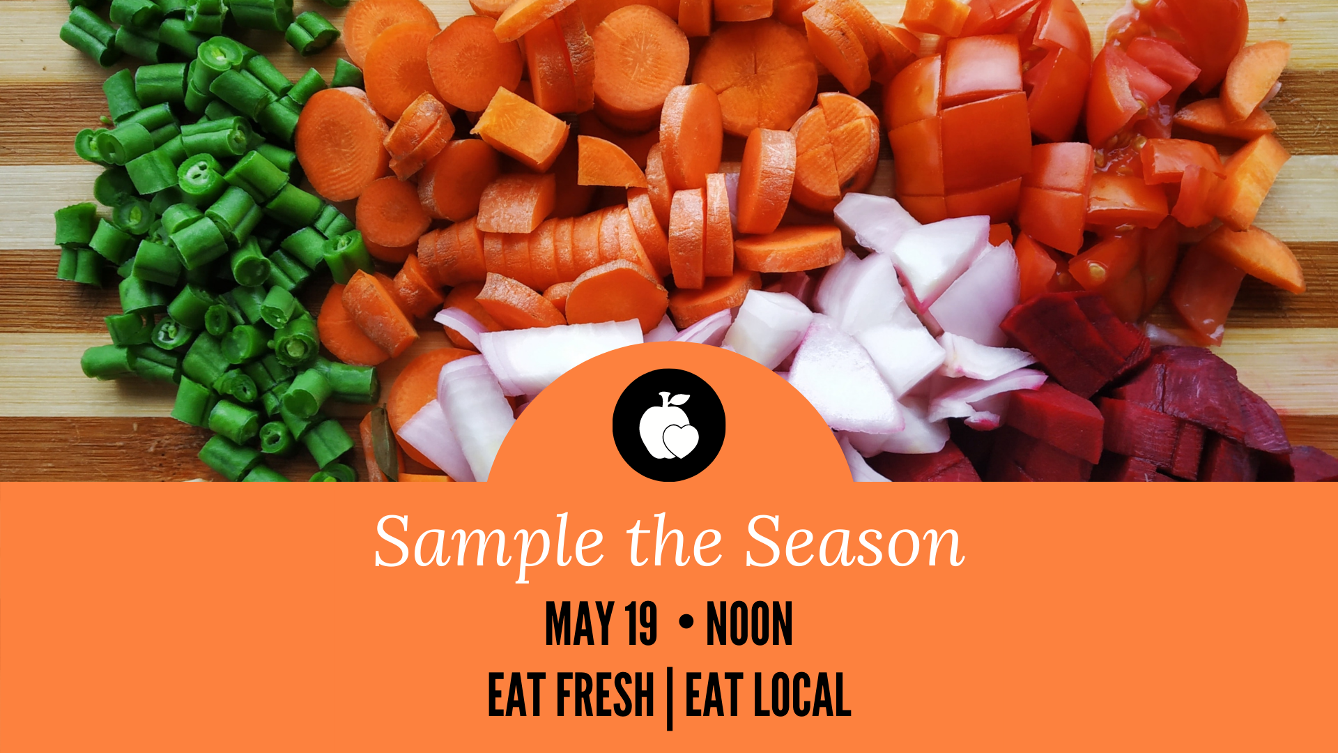 cut up vegetables