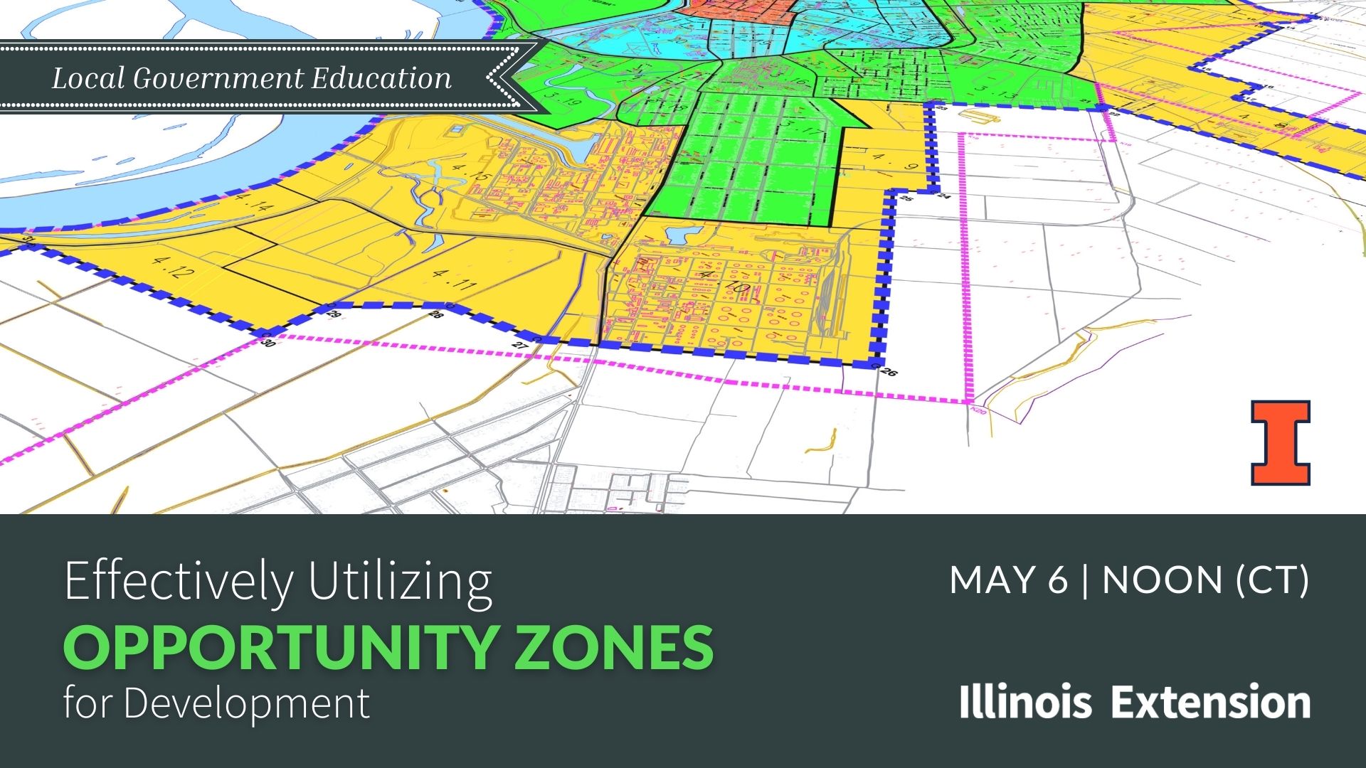 City zoning map