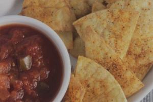 Chips and salsa appetizer