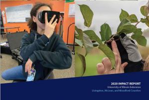 youth watching virtually, plant identification