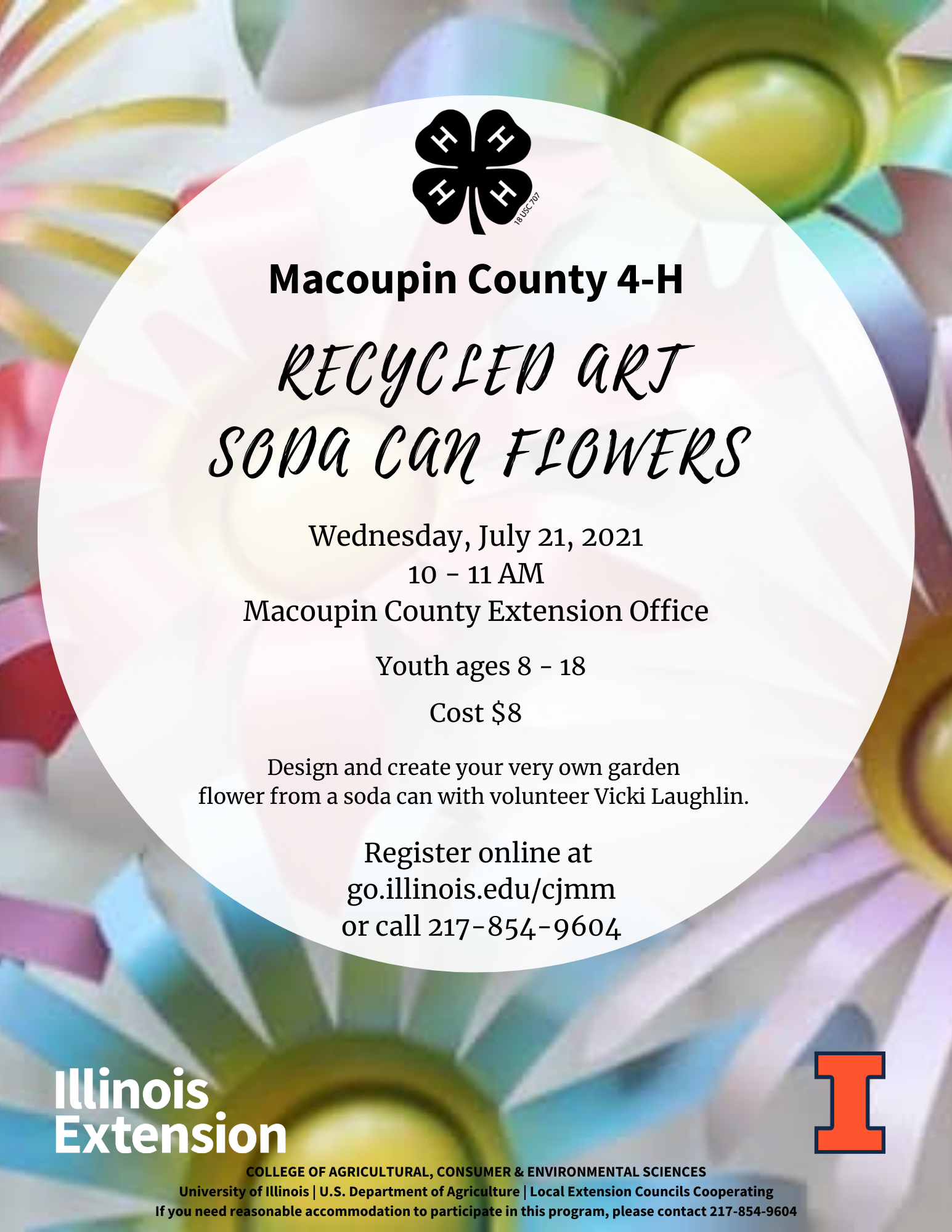 cjmm-RecycledArtSodaCanFlowers