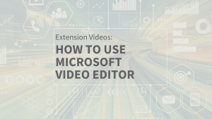 how to use microsoft video editor