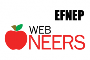 logo of the Webneers reporting system and text "EFNEP"