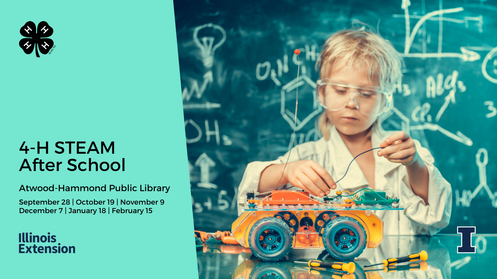 Child with STEAM activities