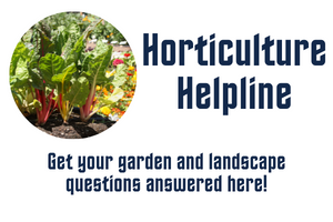 Horticulture Helpline. Get your garden and landscape questions answered here!