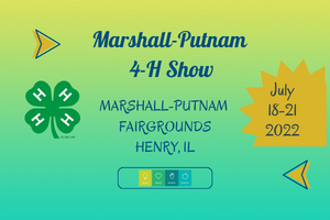 Announcing Marshall-Putnam 4-H Show Dates