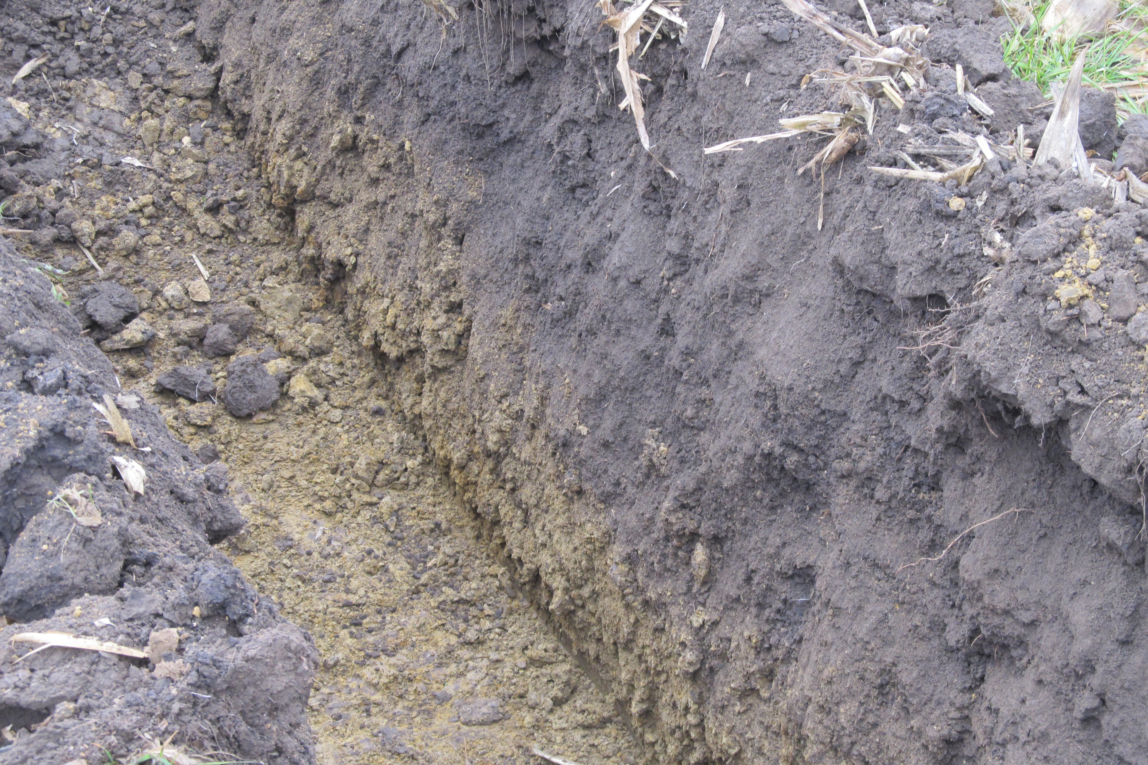 soil conservation ditch