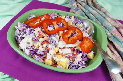 Red and Green Cabbage Slaw | Diabetes | Illinois Extension | UIUC