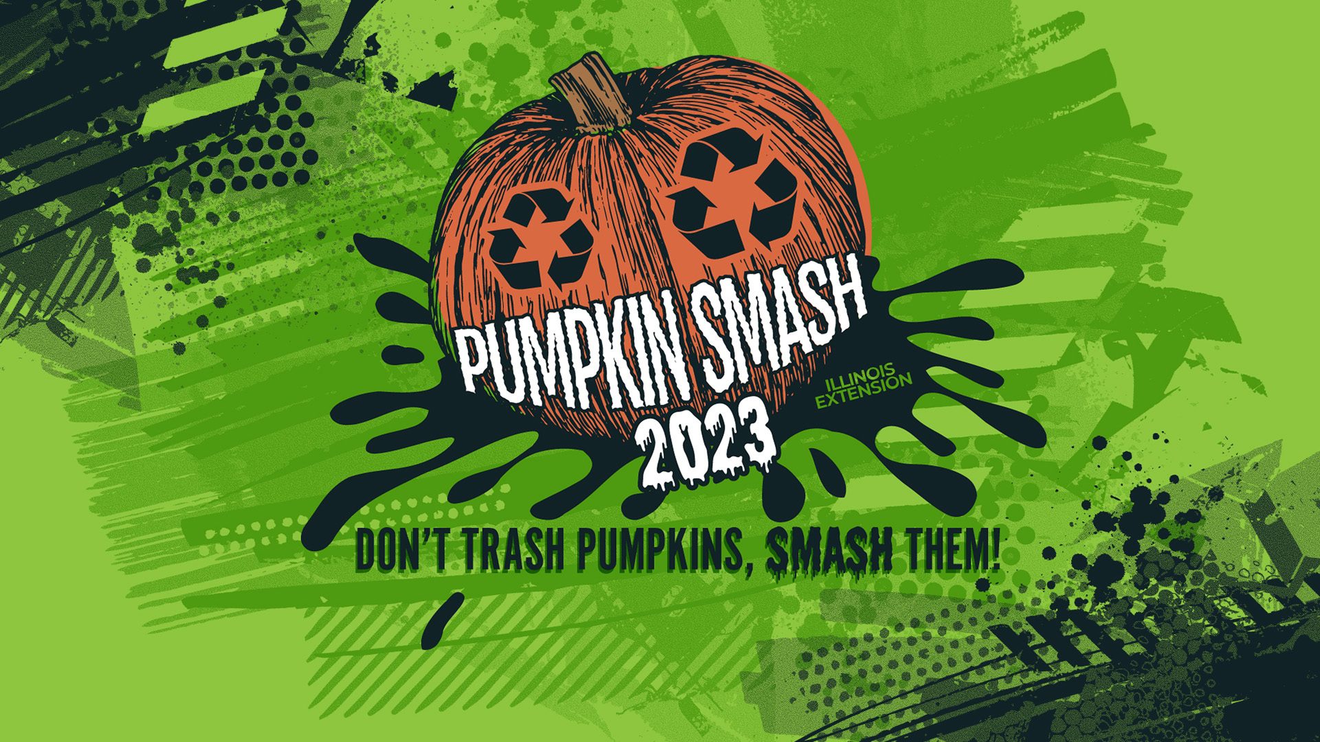 Smashing pumpkins to help the environment