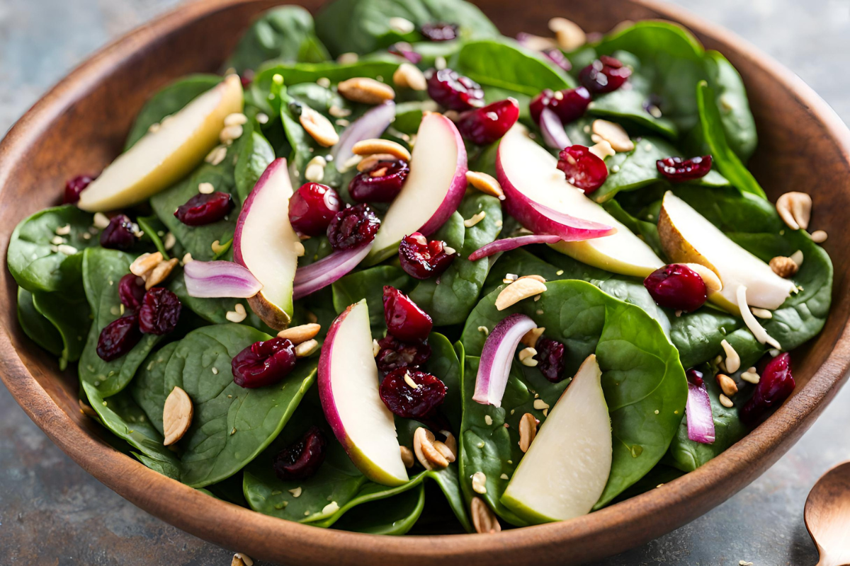 Winter Fruit and Spinach Salad | Serving Livingston, McLean and Woodford Counties | Illinois Extensi
