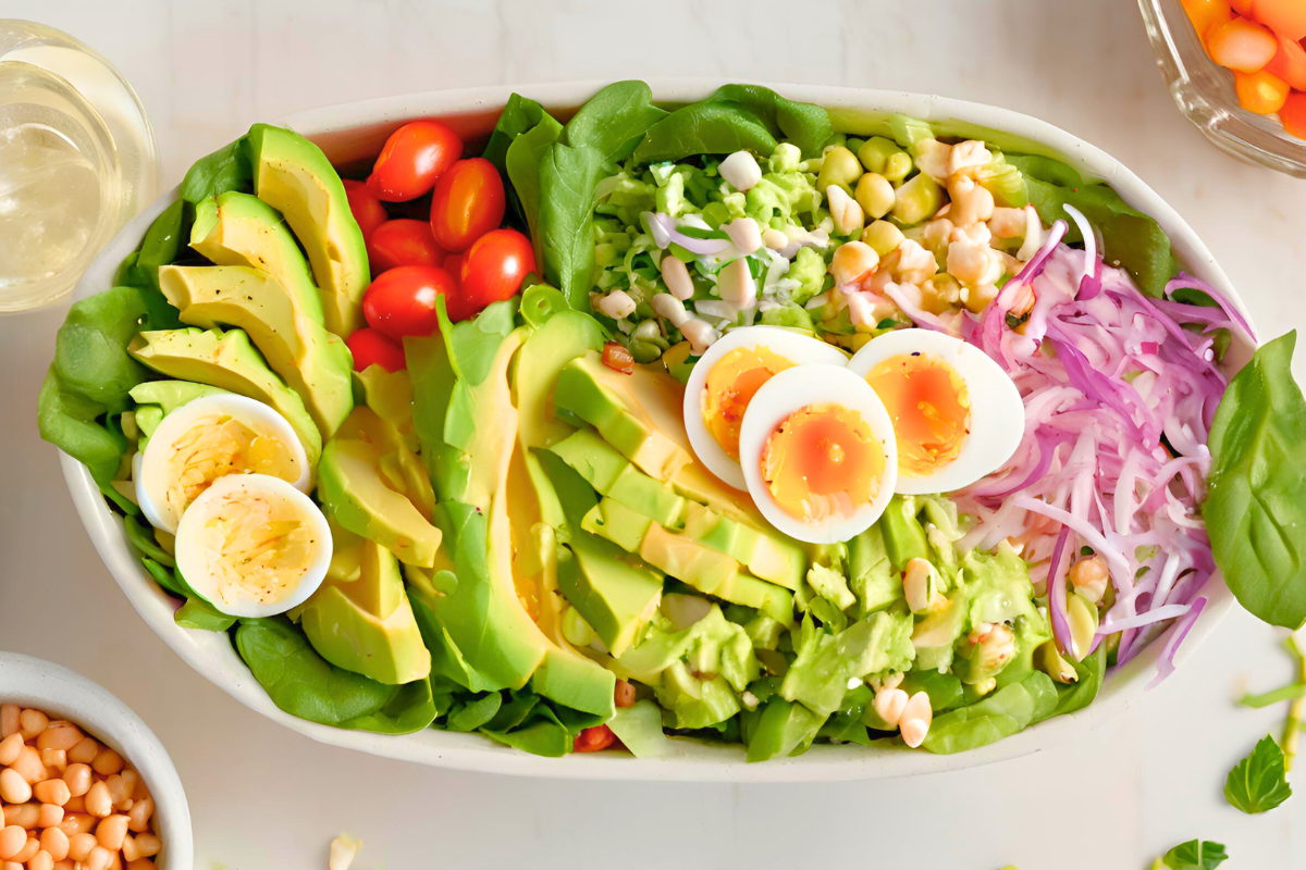 Rainbow Cobb Salad | Serving Livingston, McLean and Woodford Counties | Illinois Extension | UIUC