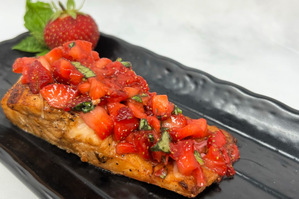 Strawberry Caprese Salmon | Food | Illinois Extension | UIUC