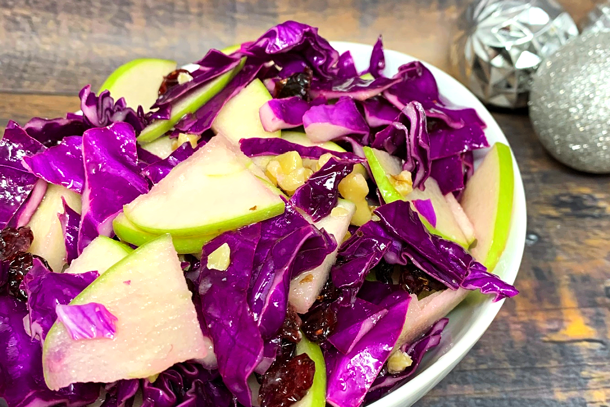 Red & Green Holiday Slaw | Food | Illinois Extension | UIUC