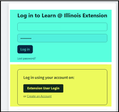 Create Extension User Login