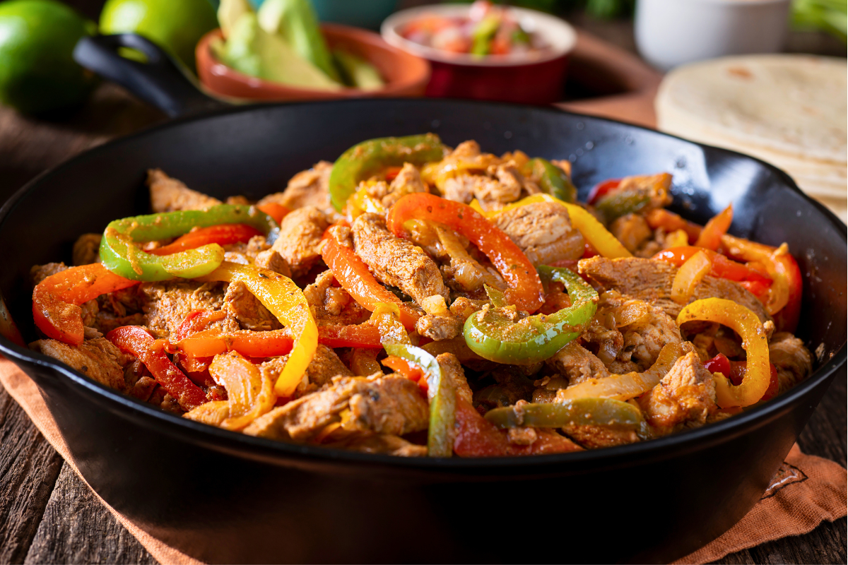 Chicken Fajitas | Serving Livingston, McLean and Woodford Counties | Illinois Extension | UIUC