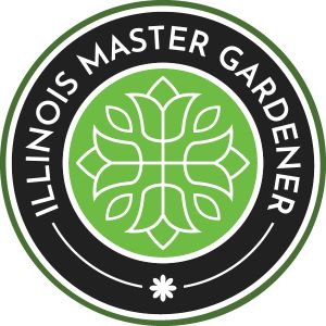Master Gardener circle black, lime green, white