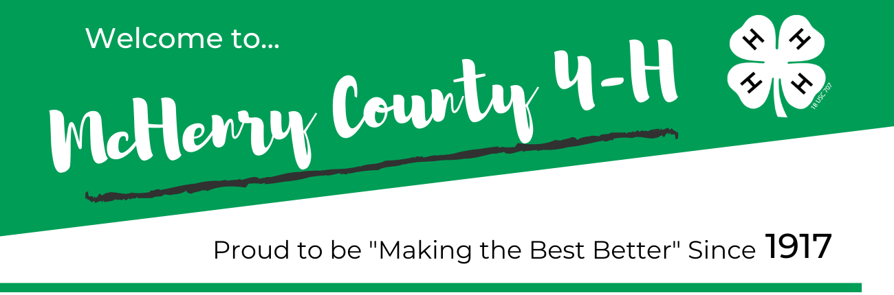 Welcome to McHenry County 4-H 