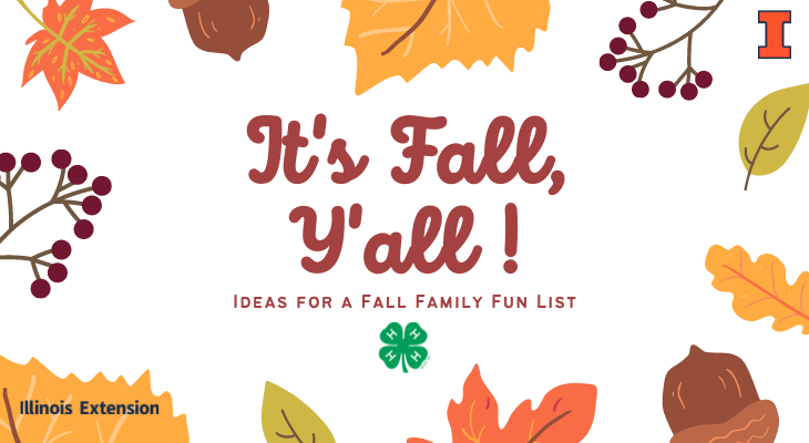It's Fall Y'all! info graphic