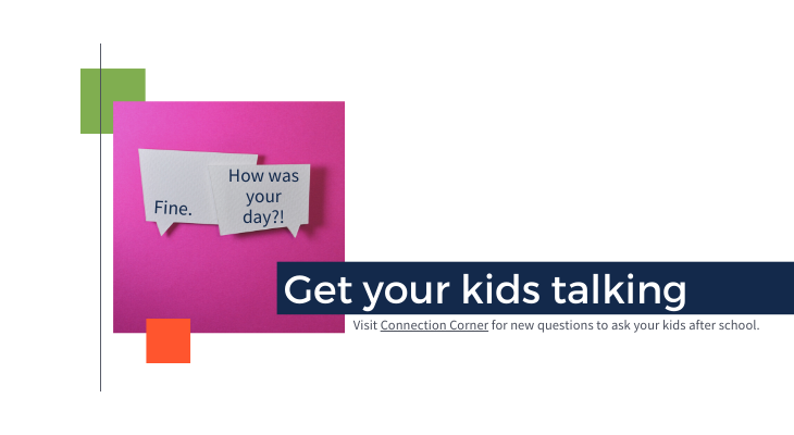 Get your kids talking info graphic