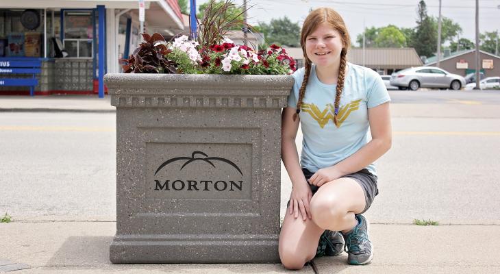 downtown Morton IL