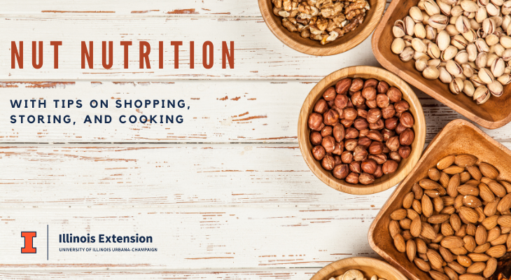 Nut nutrition. With tips on shopping, storing, and cooking