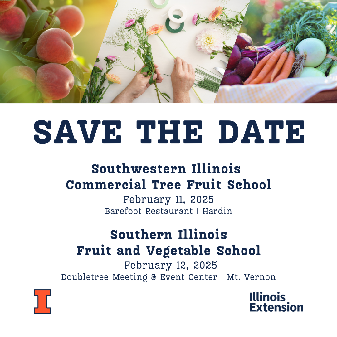 Save the Date: 2025 Southern Illinois Fruit and Vegetable School