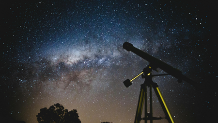 Telescope and stars