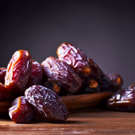Dates on a plate