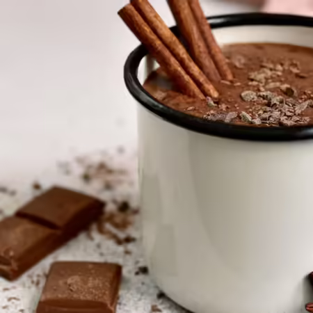 mug of hot chocolate