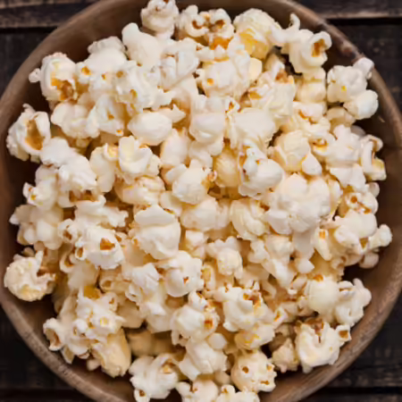 bowl of popcorn