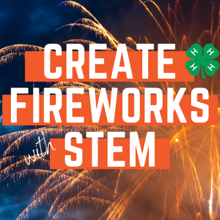 create fireworks with stem info graphic
