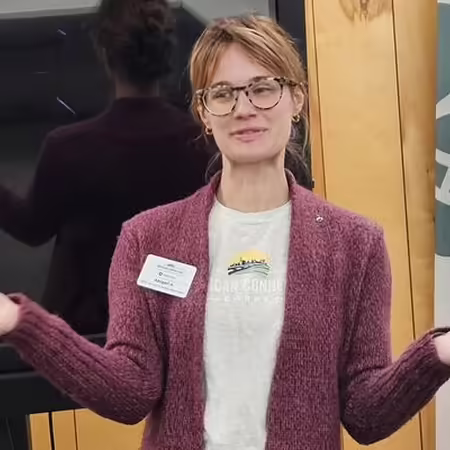 Picture of a woman speaking