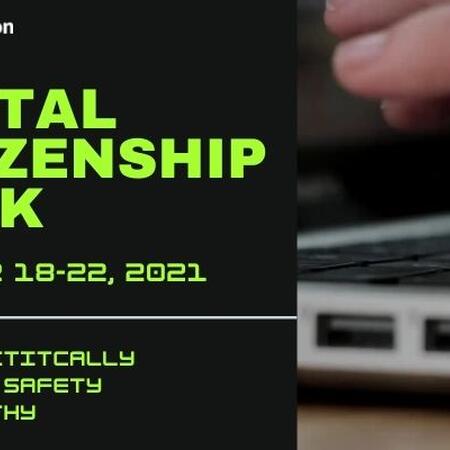 Digital Citizenship Week info graphic