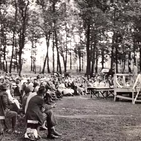 Extension meeting held in 1935