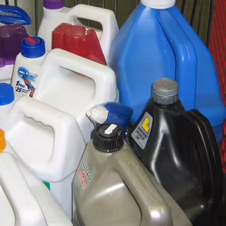 pesticide containers