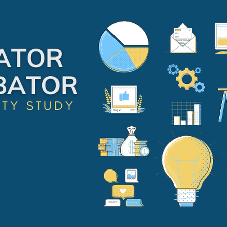 Streator Incubator Blog with business icons