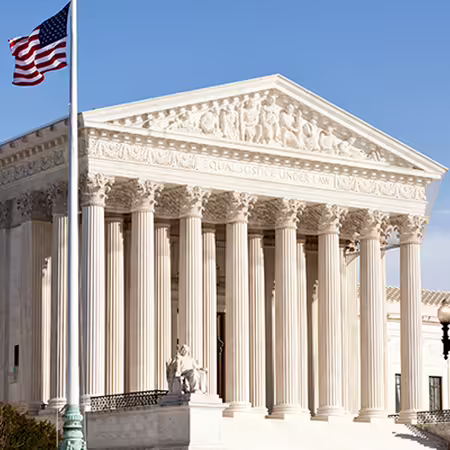 The Supreme Court building.