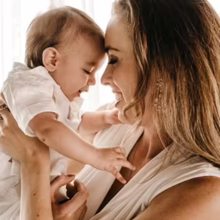 baby and mommy 