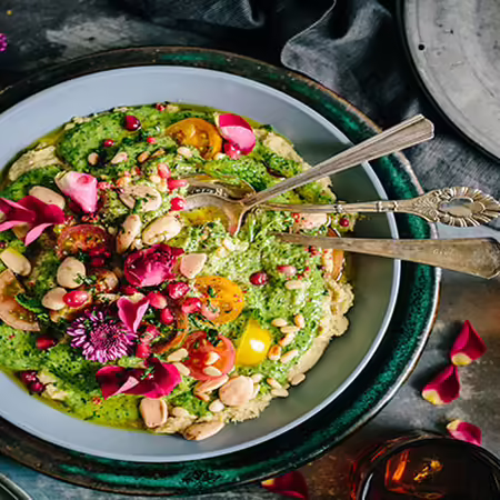 healthy dish of vegetables