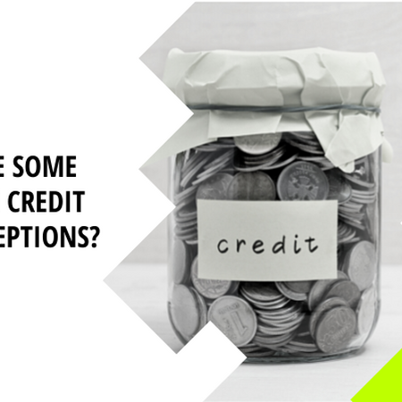 What are some common credit misconceptions?