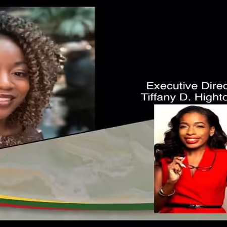 Skye Lewis ISP Scholar and Tiffany HighTower Executive Director ILBC